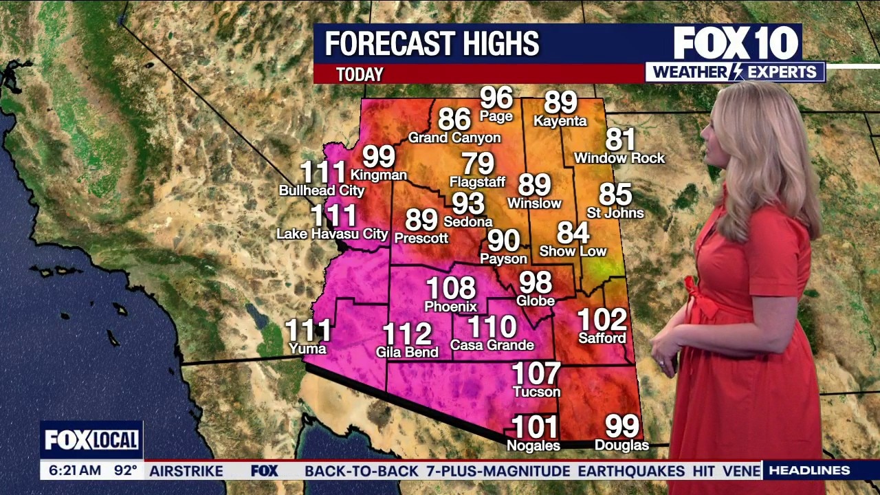 Morning Weather Forecast - 6/25/26