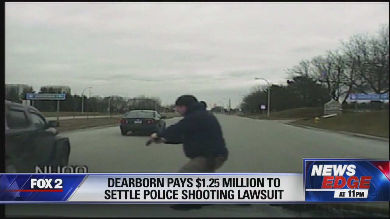 Dearborn pays $1.25 million to settle police shooting lawsuit