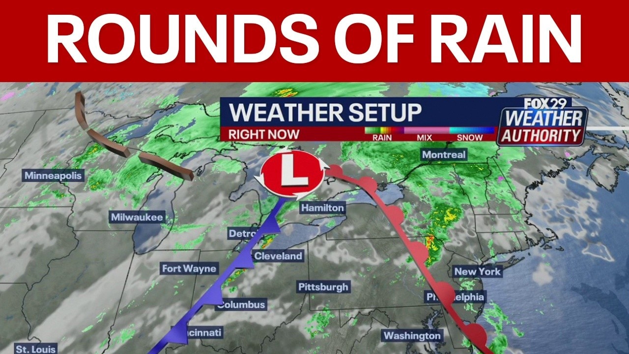 Friday forecast: Cold front to bring evening storms