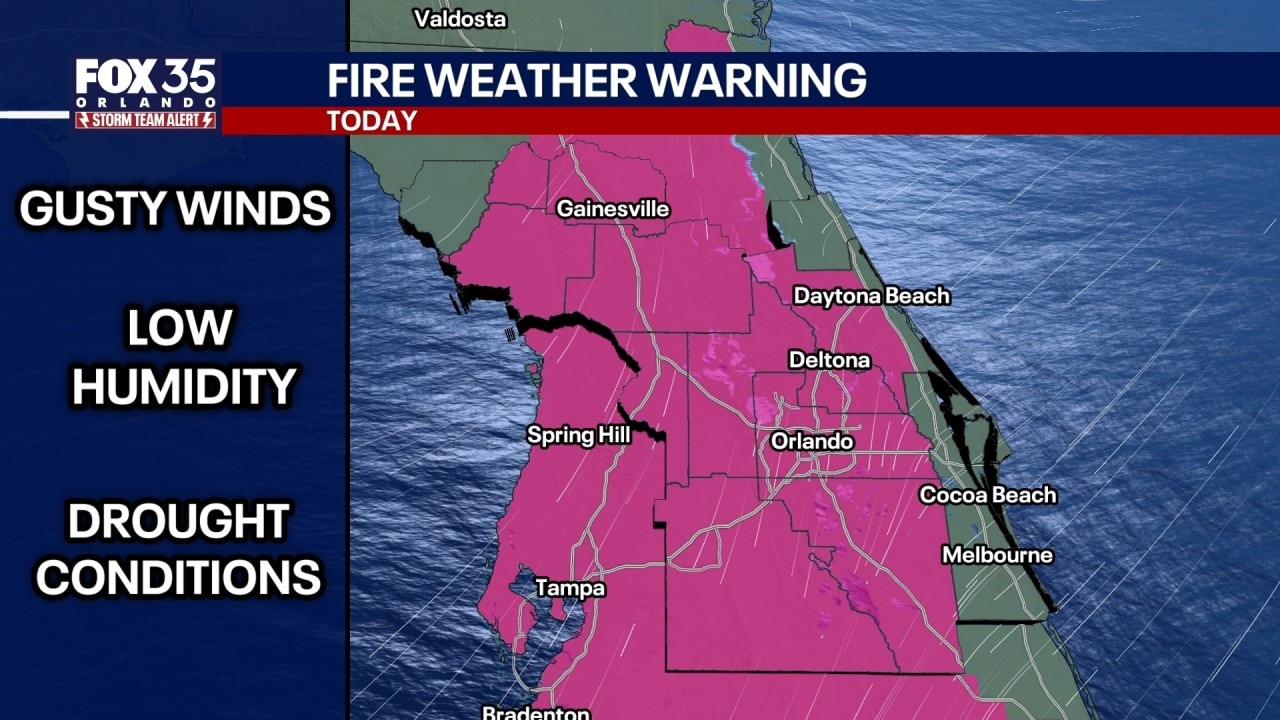 What is a red flag warning? Here's when high fire threat is issued