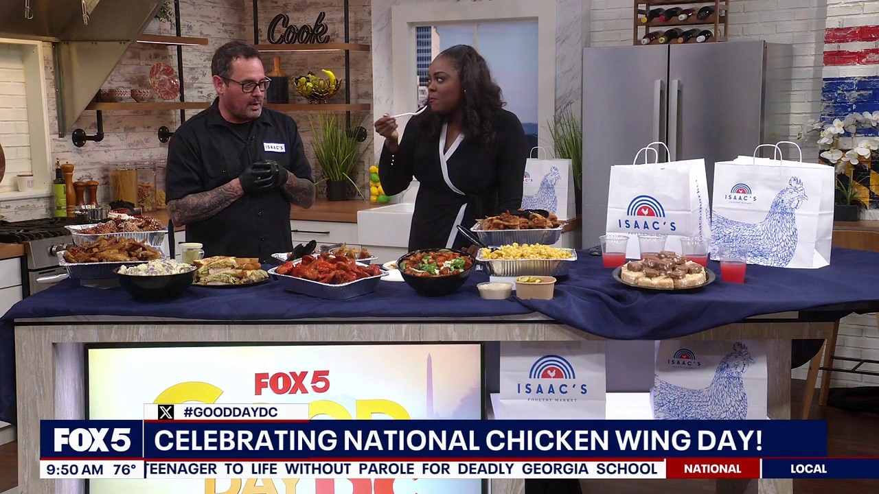 Celebrating National Chicken Wing Day!