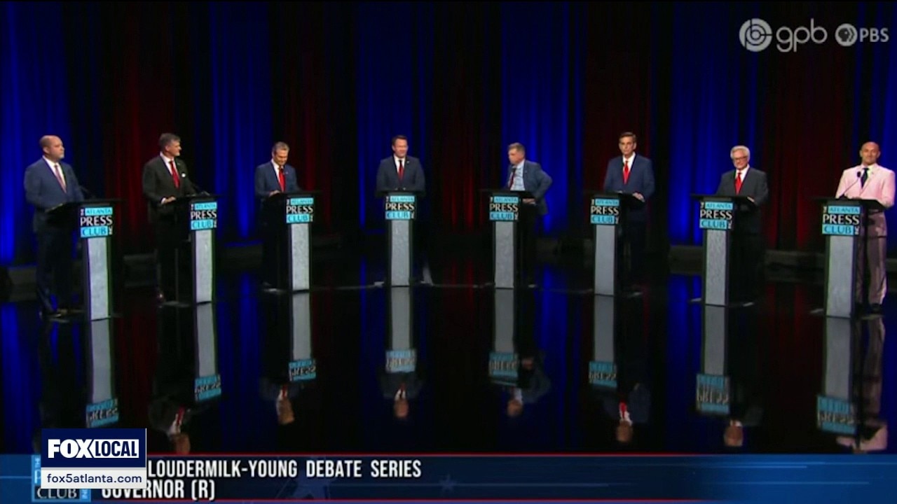 Georgia Republican candidates clash in debate