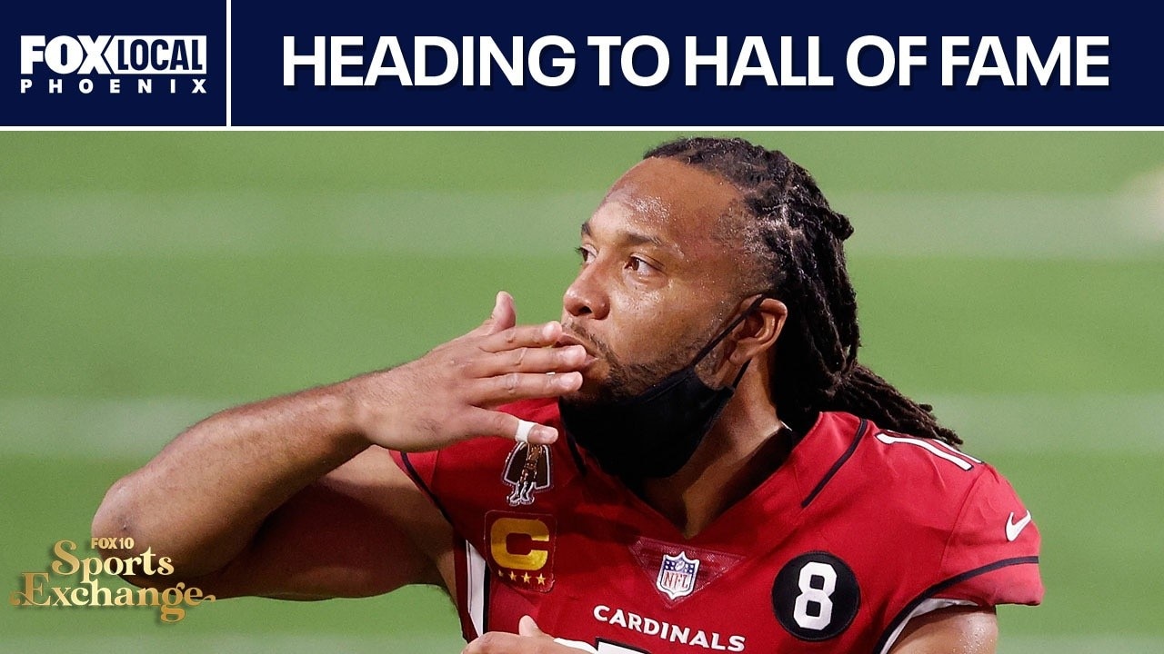 Larry Fitzgerald heads to the Hall of Fame, D-backs return home | FOX 10 Sports Exchange
