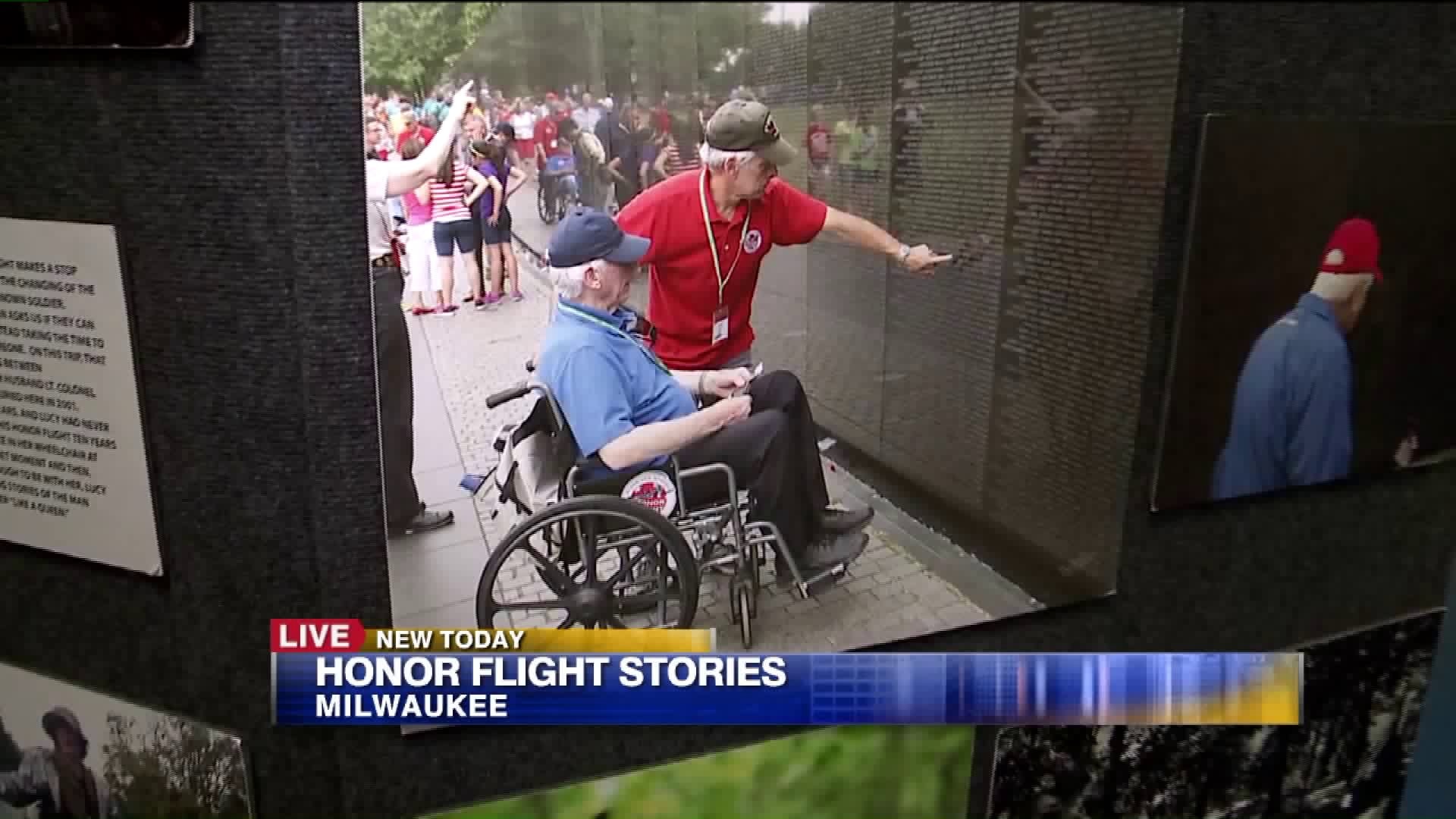 Stars and Stripes Honor Flight photo exhibit