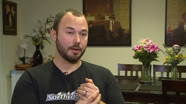 Man scares robber away with talking doorbell