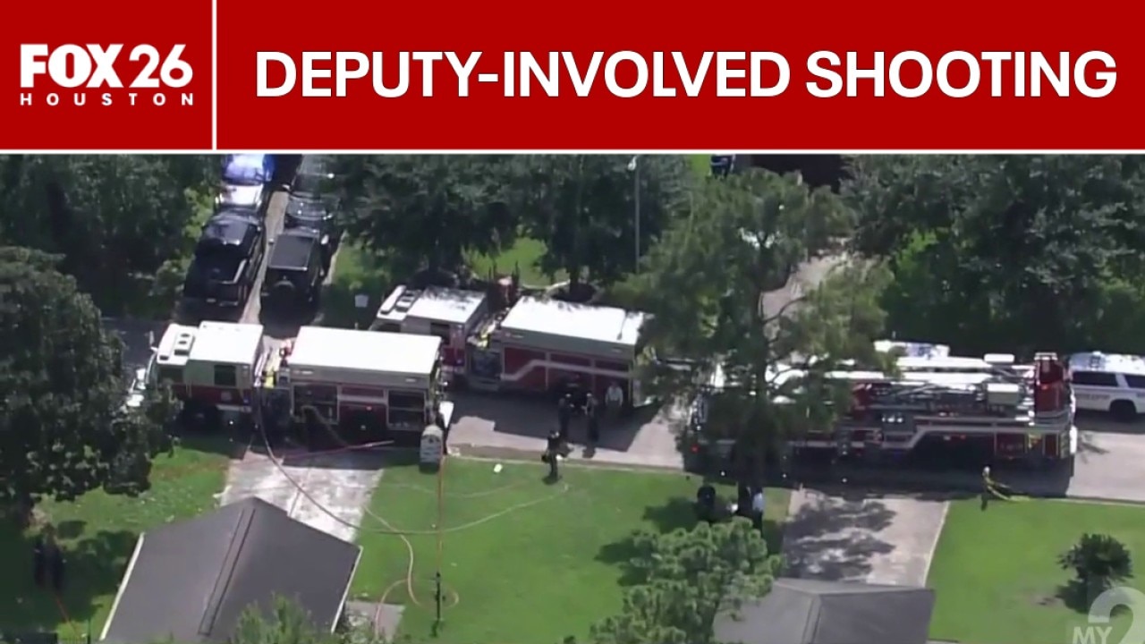 Man shot by Harris County deputy