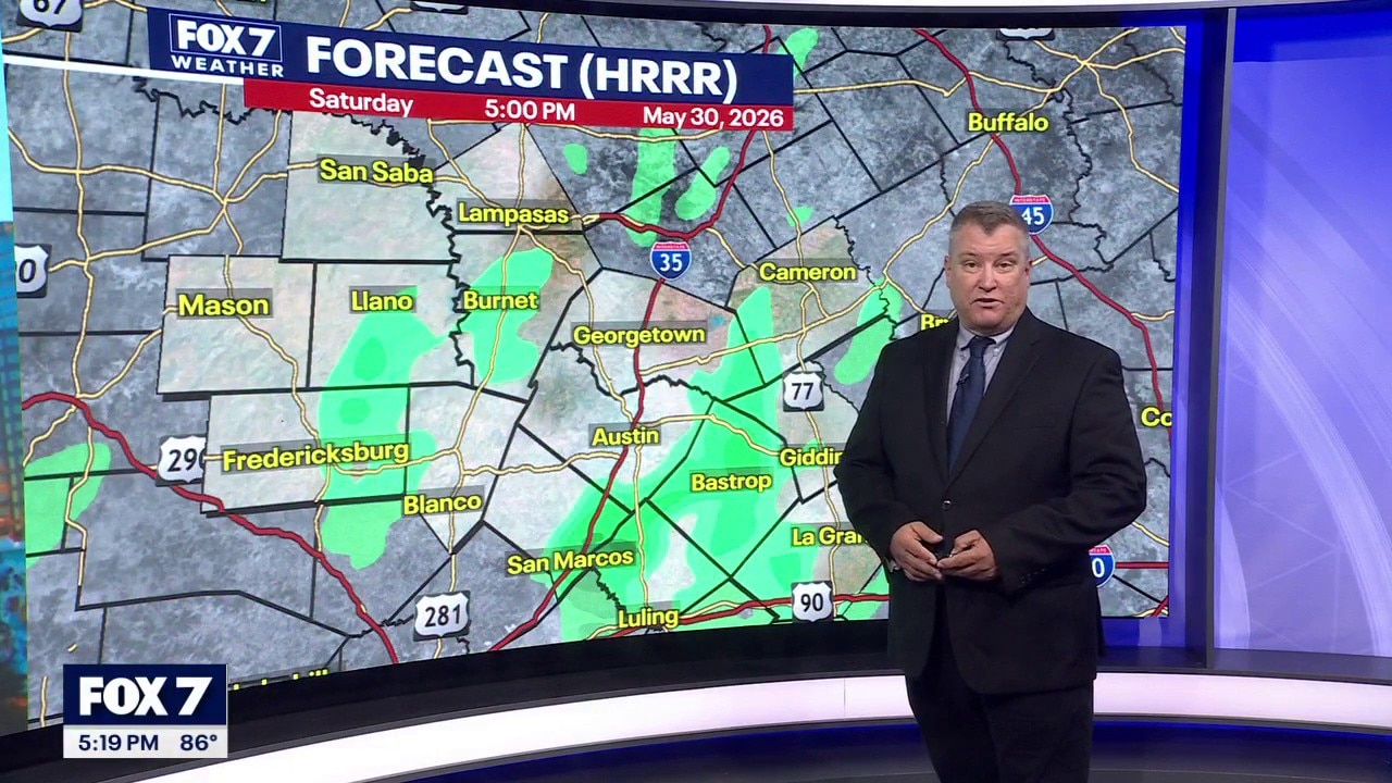 Austin weather: May 30 evening forecast