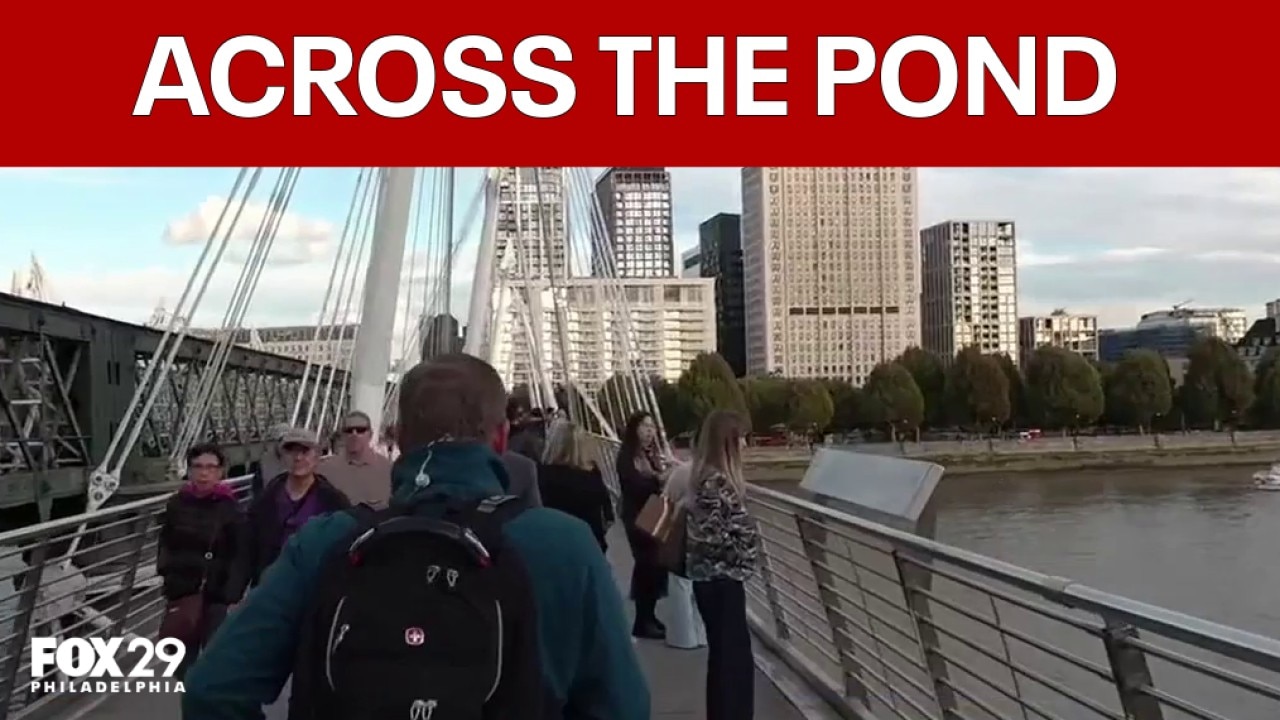 Eagles fans take over London ahead of Sunday's game