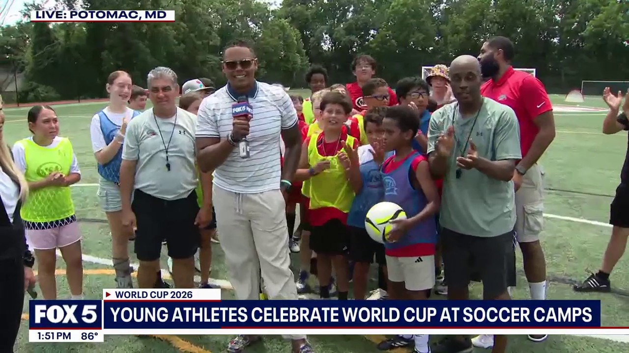 Young Athletes Celebrate World Cup at Soccer Camps