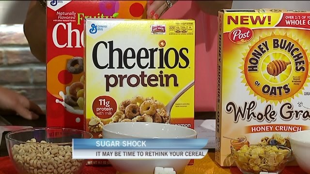 Sugar shock: Dietitian reveals how much sugar is in cereals labeled "healthy"