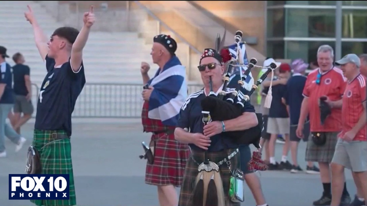 World Cup: Scottish fans adopt Phoenix man