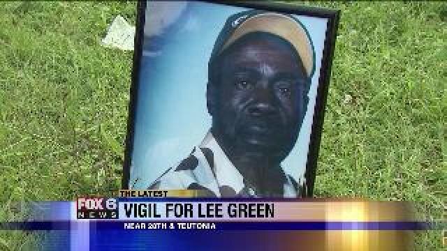 Vigil for Lee Green