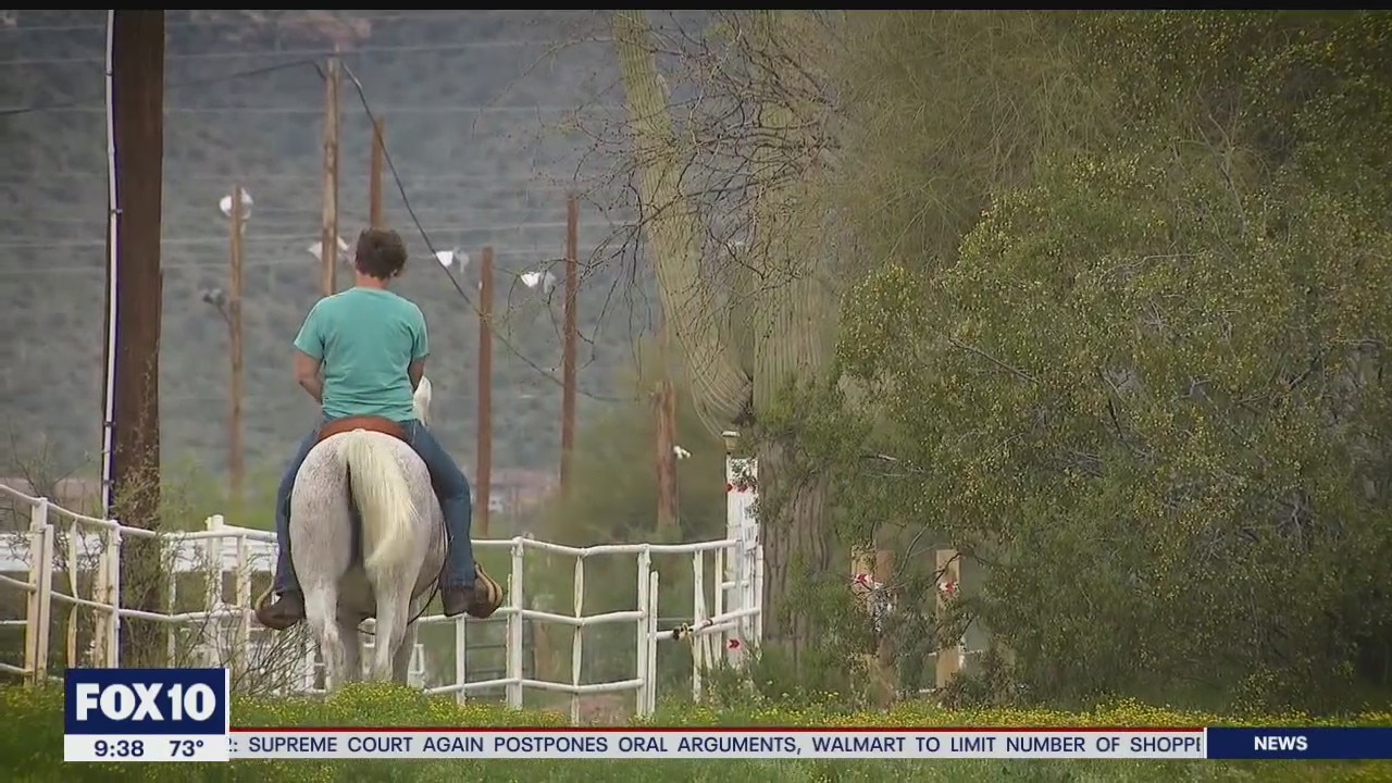 Arizonans finding ways to enjoy the outdoors in spite of coronavirus fears