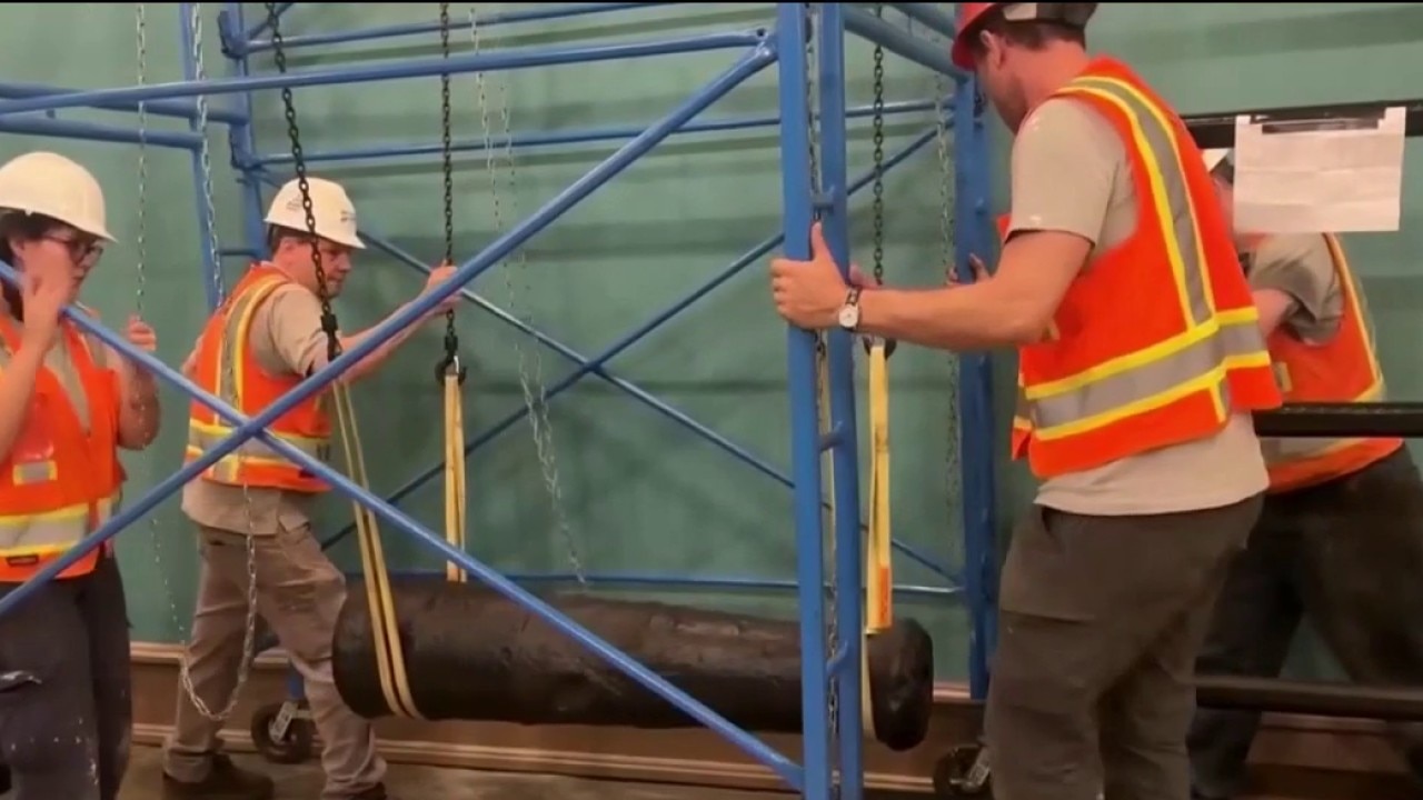 Revolutionary war cannons arrive in Savannah