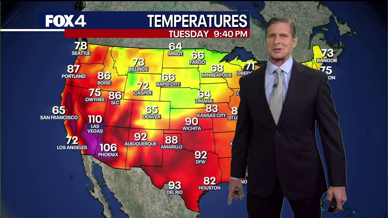 Dallas weather: August 4 overnight forecast