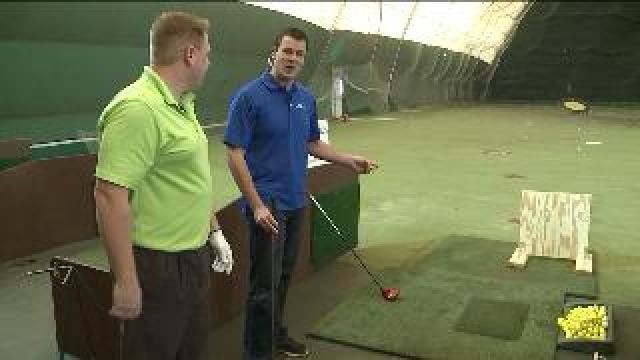 Chip checks out all Currie Park Indoor Golf Dome