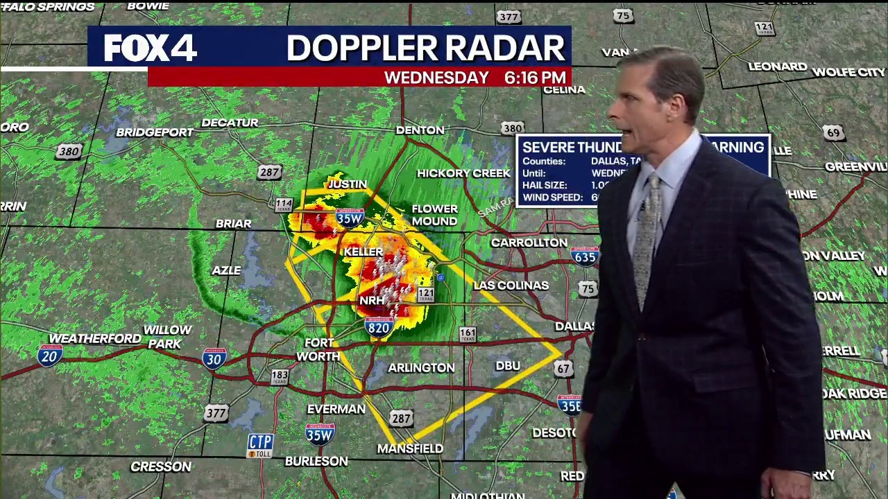 Dallas weather: August 26 evening forecast