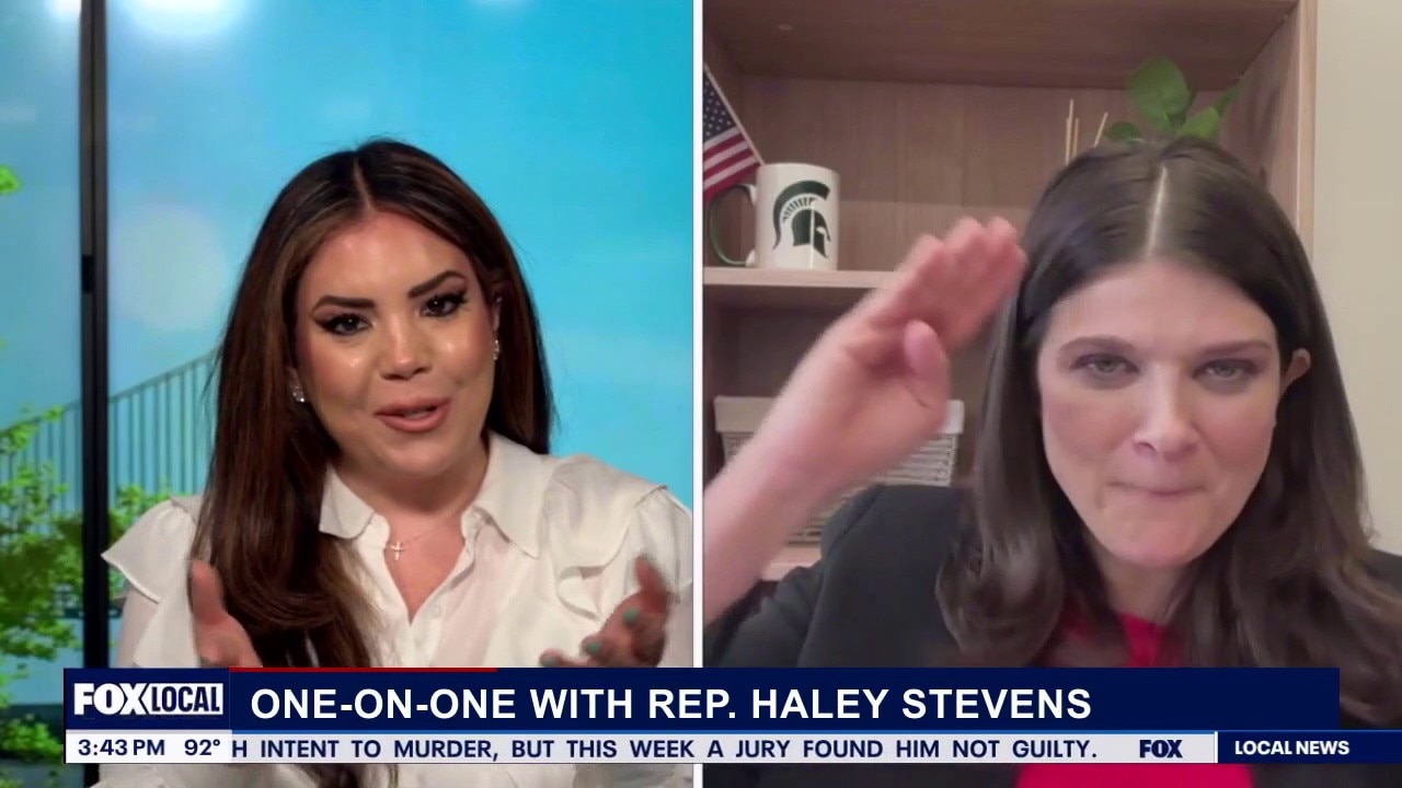 Rep. Haley Stevens one-on-one with Fox 2's Ronia Shamona to discuss the issues impacting Michigan ahead of the midterm elections
