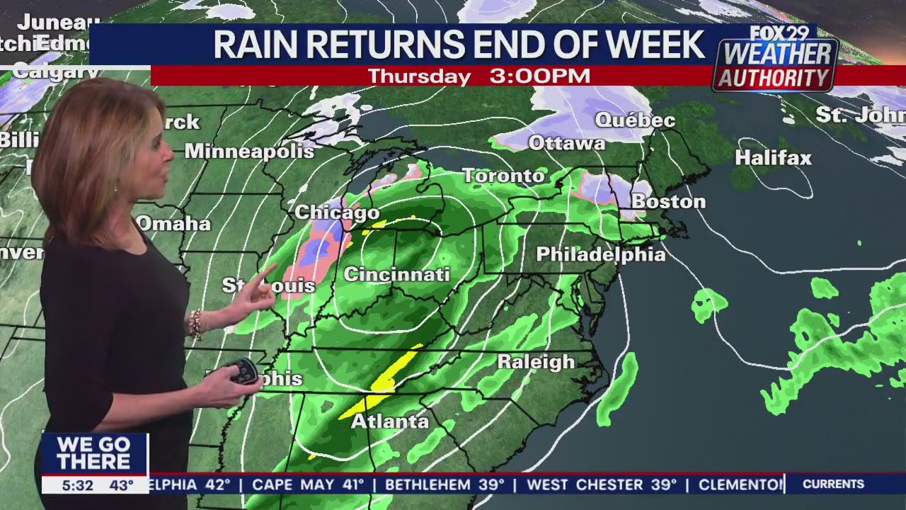 Weather Authority: Monday, 5 p.m. update