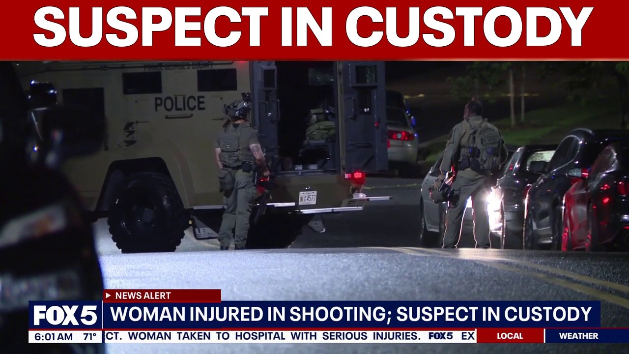 Woman injured in Prince George’s County shooting; suspect in custody after barricade