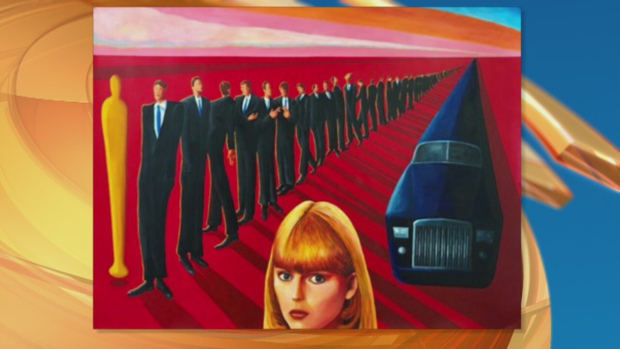 Artist Jackson Casady working on Academy Awards, further inspiring Hollywood art