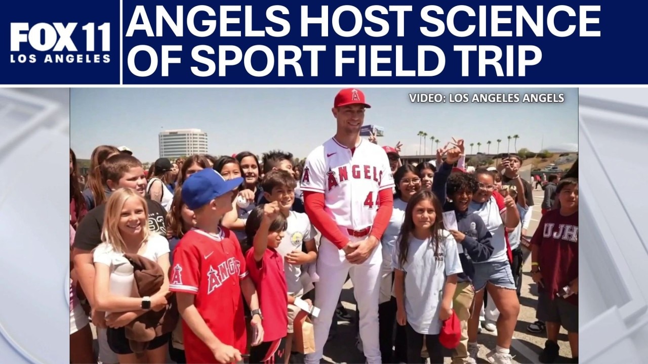 LA Angels host 3,500 students for 'Steam Day'