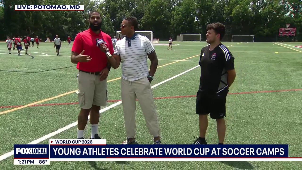 Young Athletes Celebrate World Cup at Soccer Camps