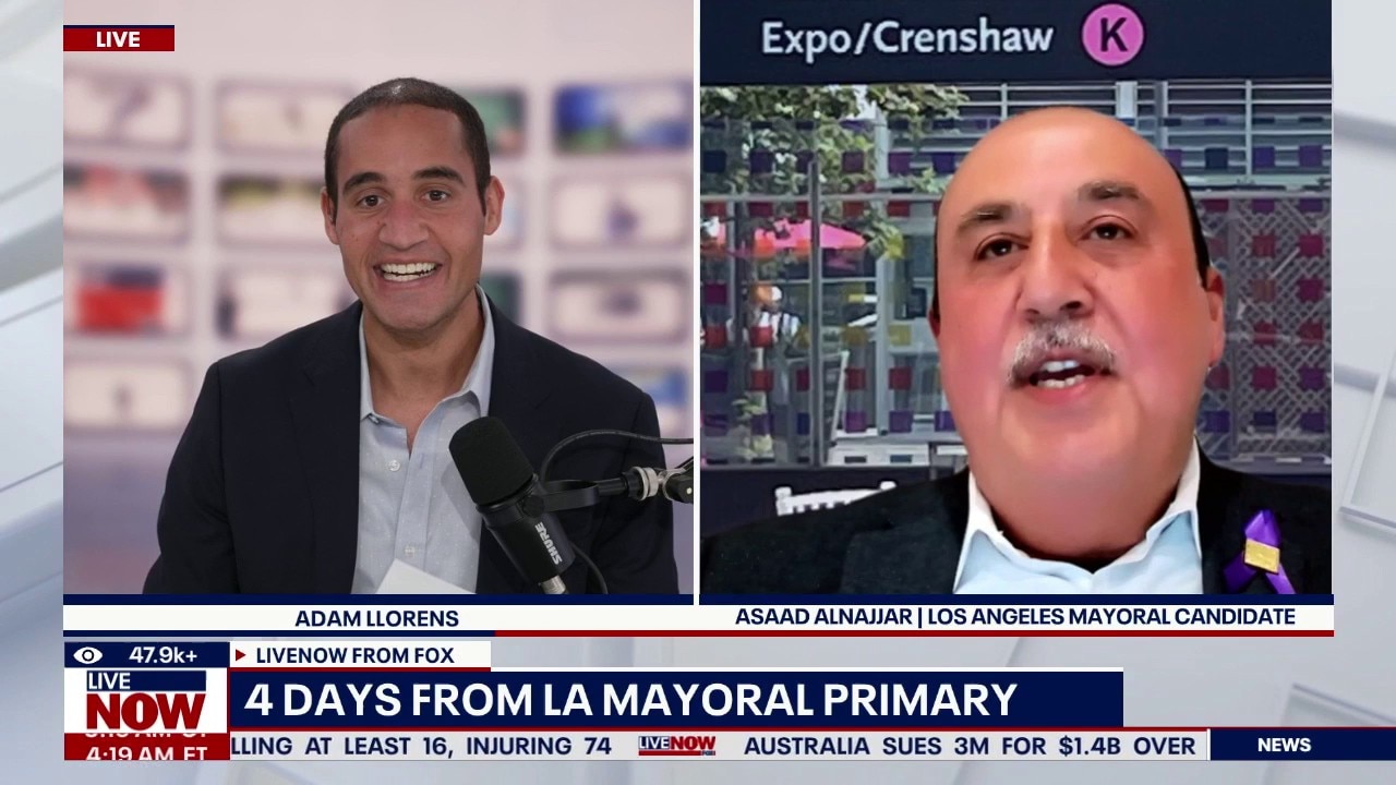 LA Mayoral Candidate Asaad Alnajjar joins LiveNOW