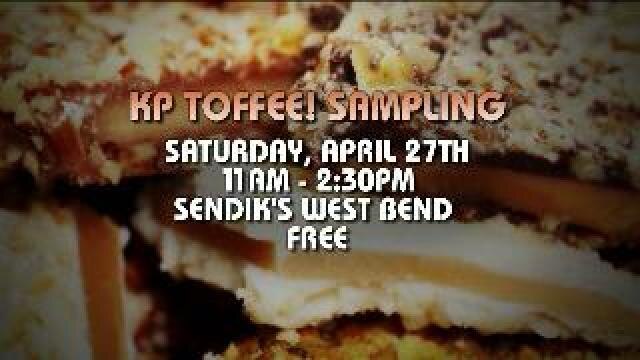 Laura hangs in the kitchen at KP! Toffee