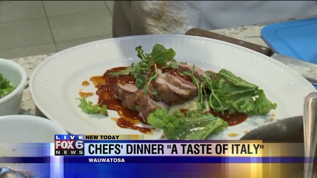 Laura gets a taste for what you can expect at Chefs` Dinner