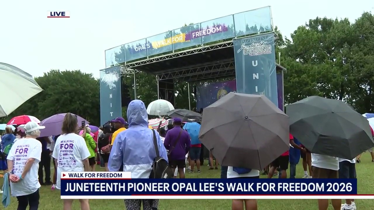 Full: Opal Lee's Walk for Freedom 