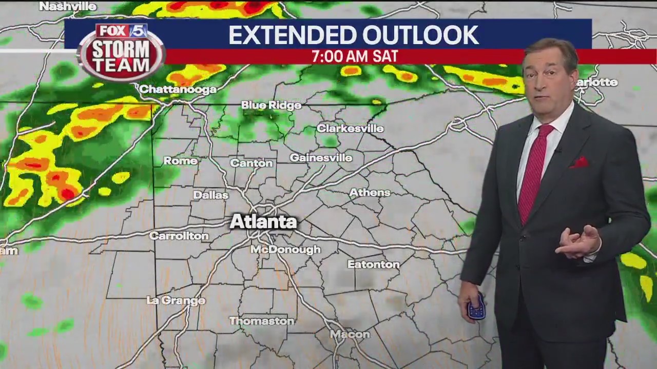 Wednesday evening forecast