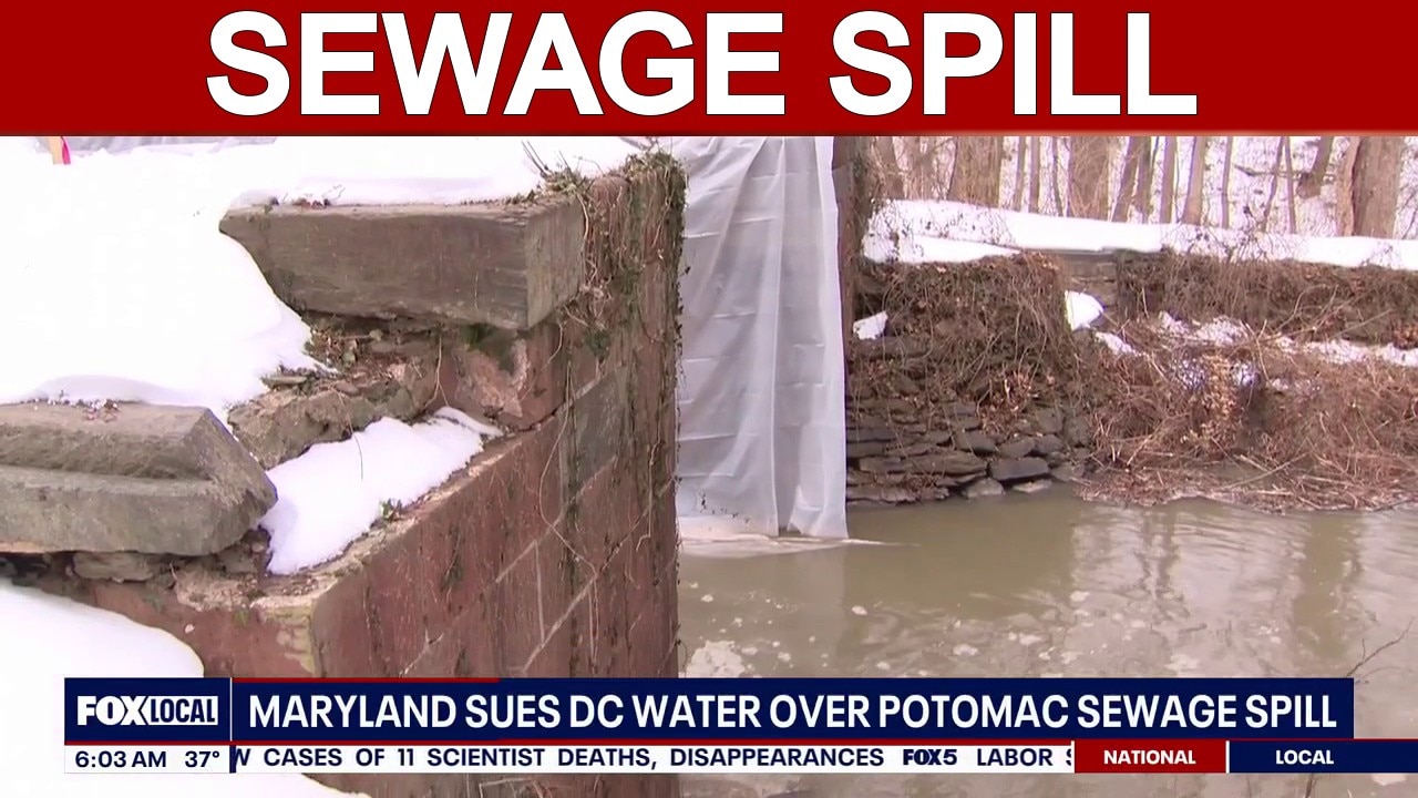 Maryland sues DC Water over Potomac sewage spill | FOX 5 AT 6AM