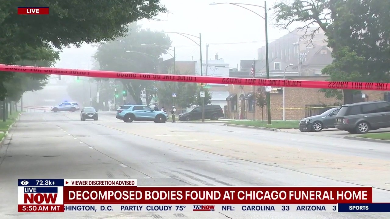 50+ decomposed bodies found at Chicago funeral home