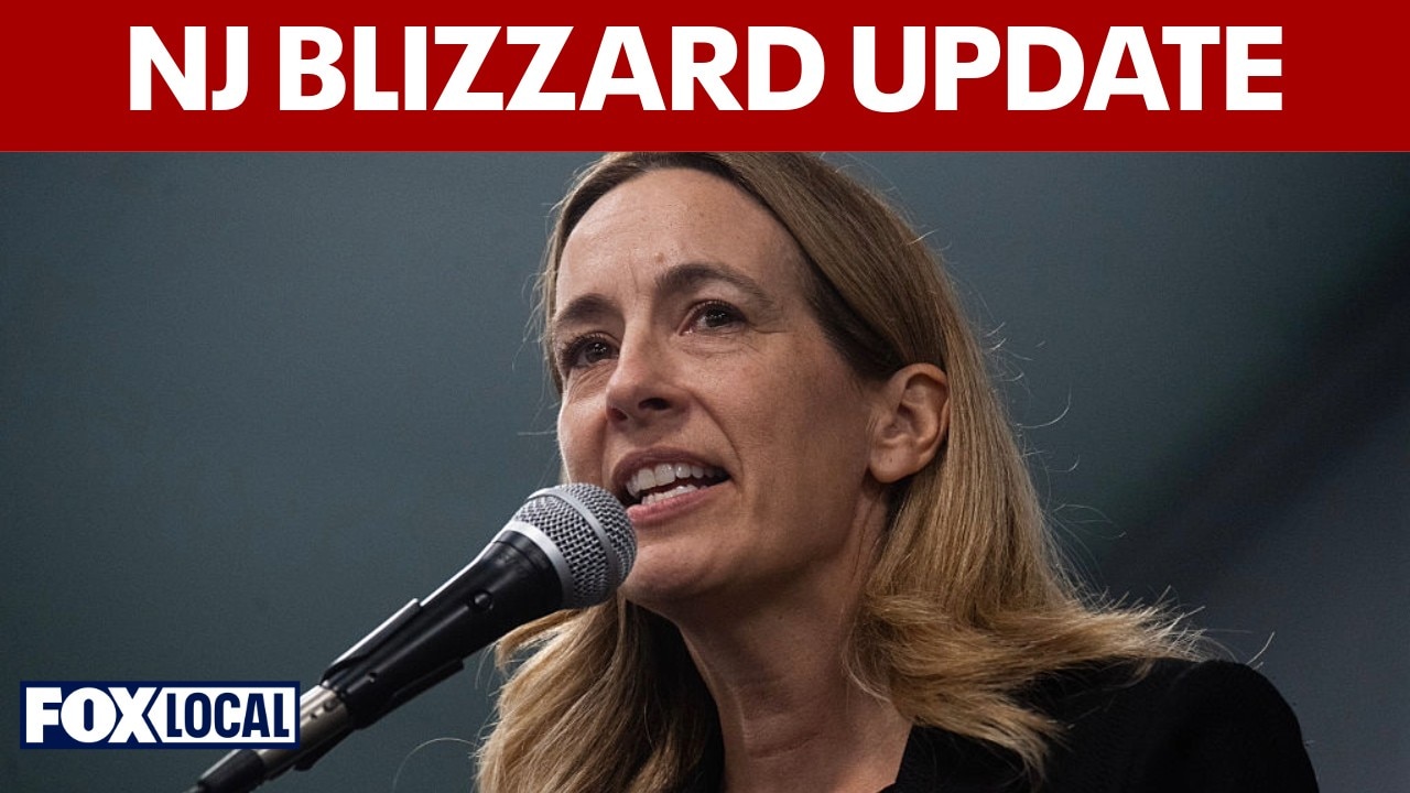 NJ Gov. Mikie Sherrill provides update on state's response to blizzard