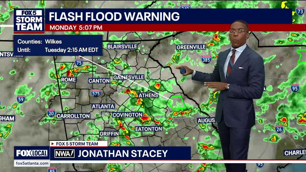Monday night forecast