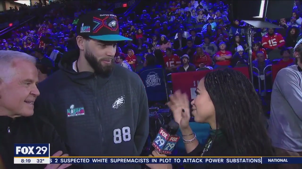 Good Day Philadelphia at Super Bowl Opening Night