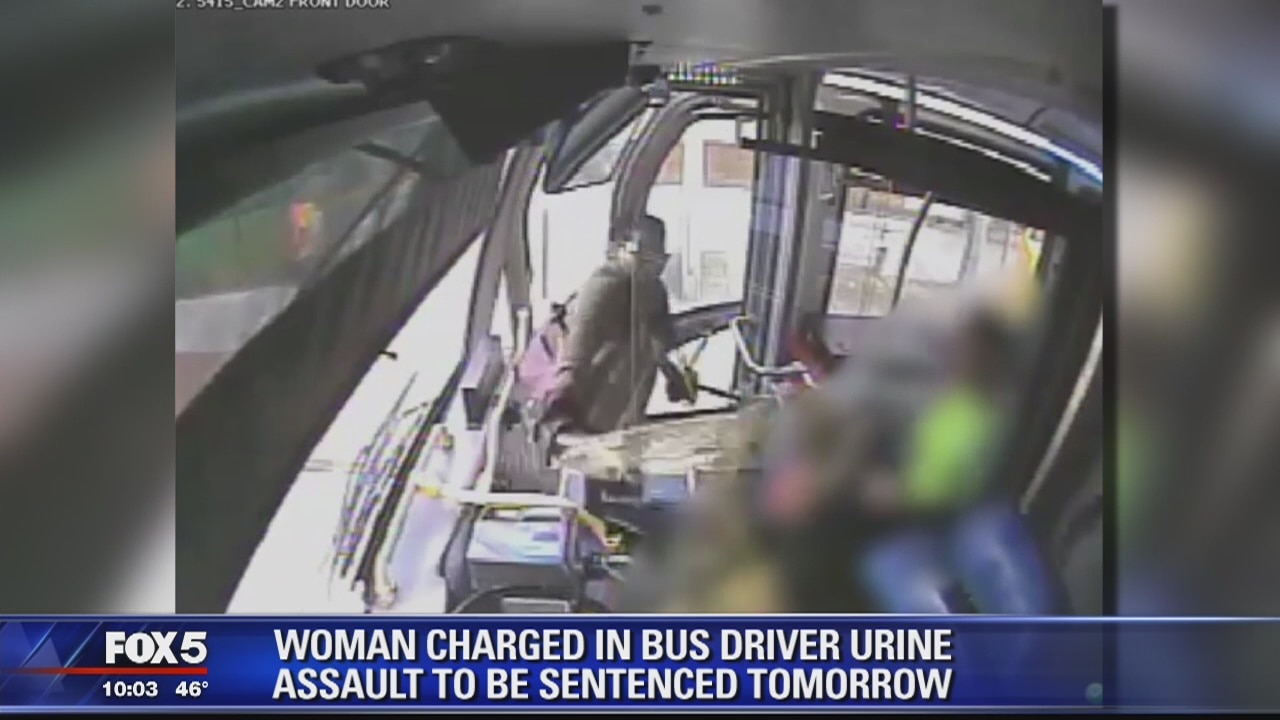 Woman charged for throwing urine at DC bus driver to be sentenced Thursday