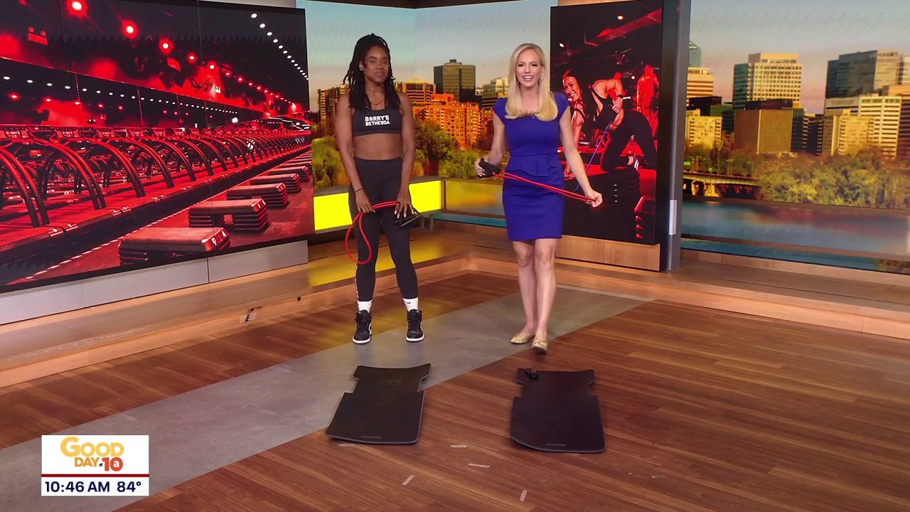 Barry's New Fitness Live In-Studio Demo
