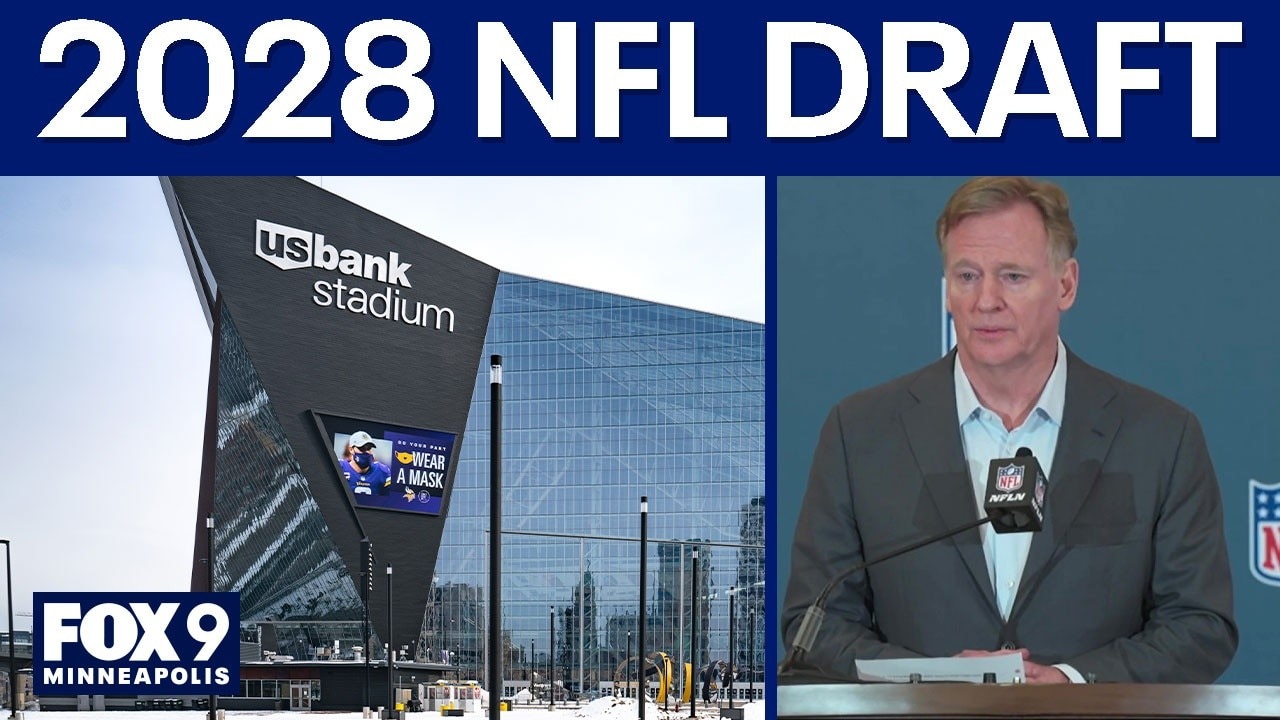 Minneapolis will host 2028 NFL Draft