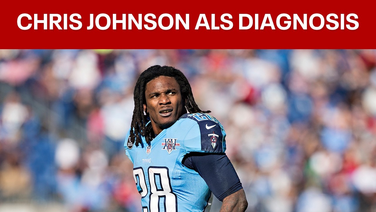 Former NFL star Chris Johnson announces ALS diagnosis 