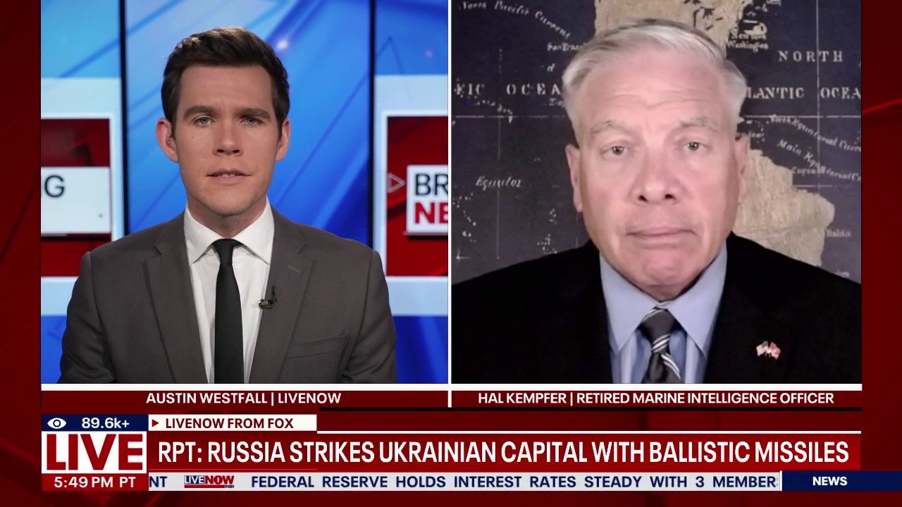 RPT: Russia strikes Ukrainian capital with ballistic missiles