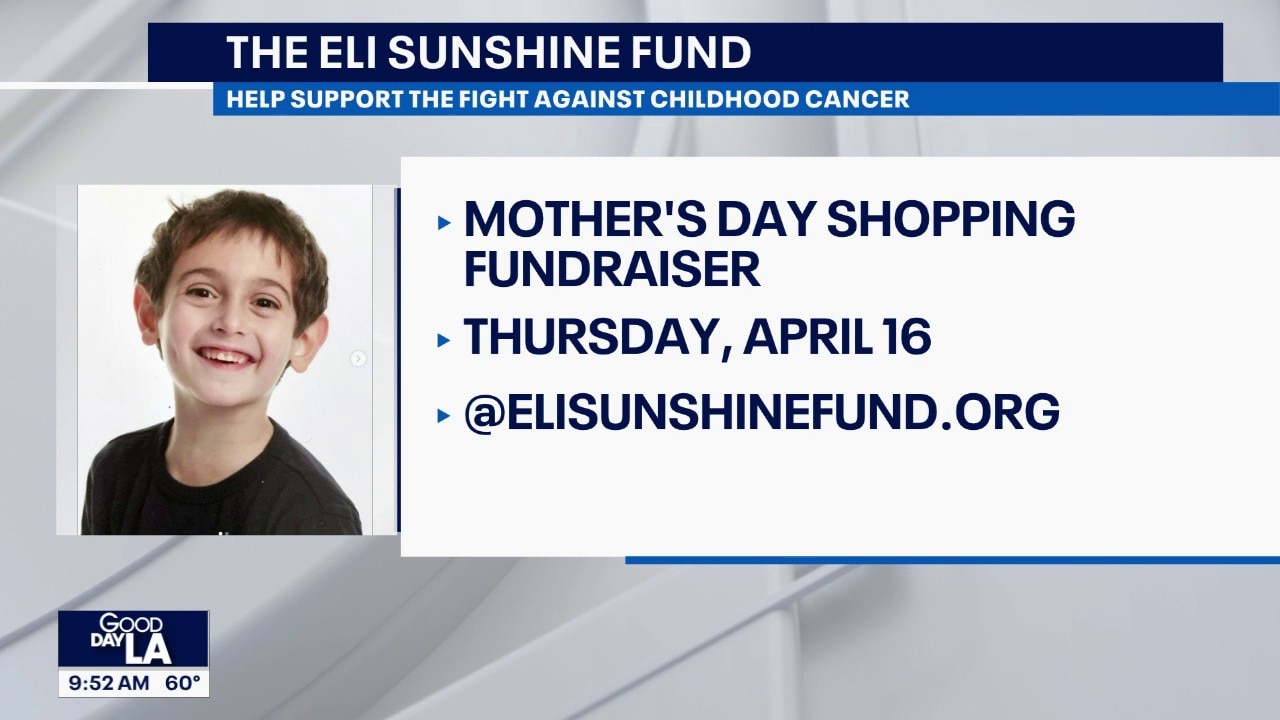 Upcoming Mother's Day event for Eli Sunshine Fund