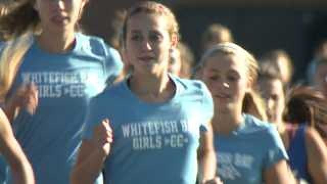 Whitefish Bay's Camille Davre runs cross country
