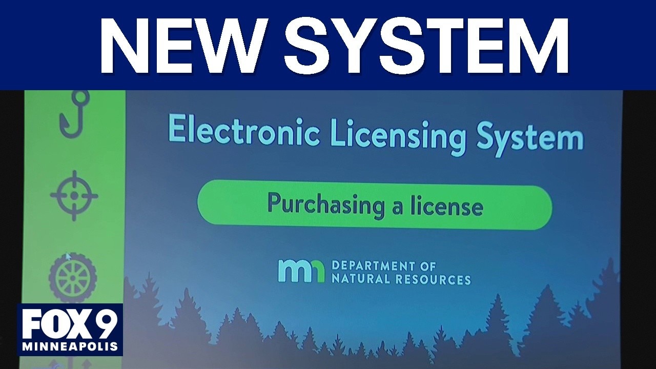 DNR electronic licensing system preview
