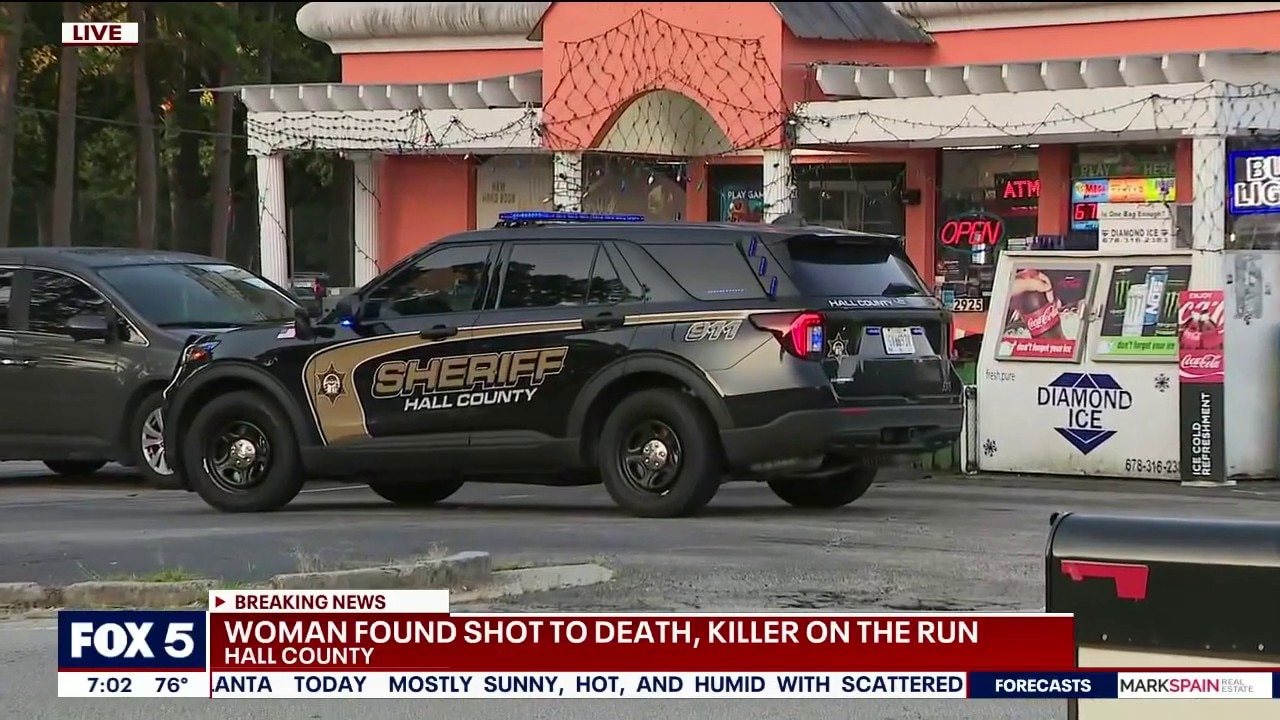 Woman shot in Hall County; killer on the run