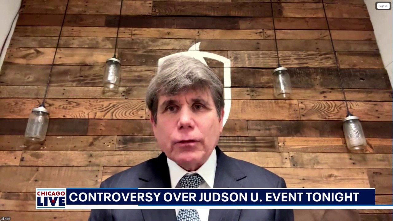 Rod Blagojevich explains decision to speak at controversial Judson University forum | ChicagoLIVE