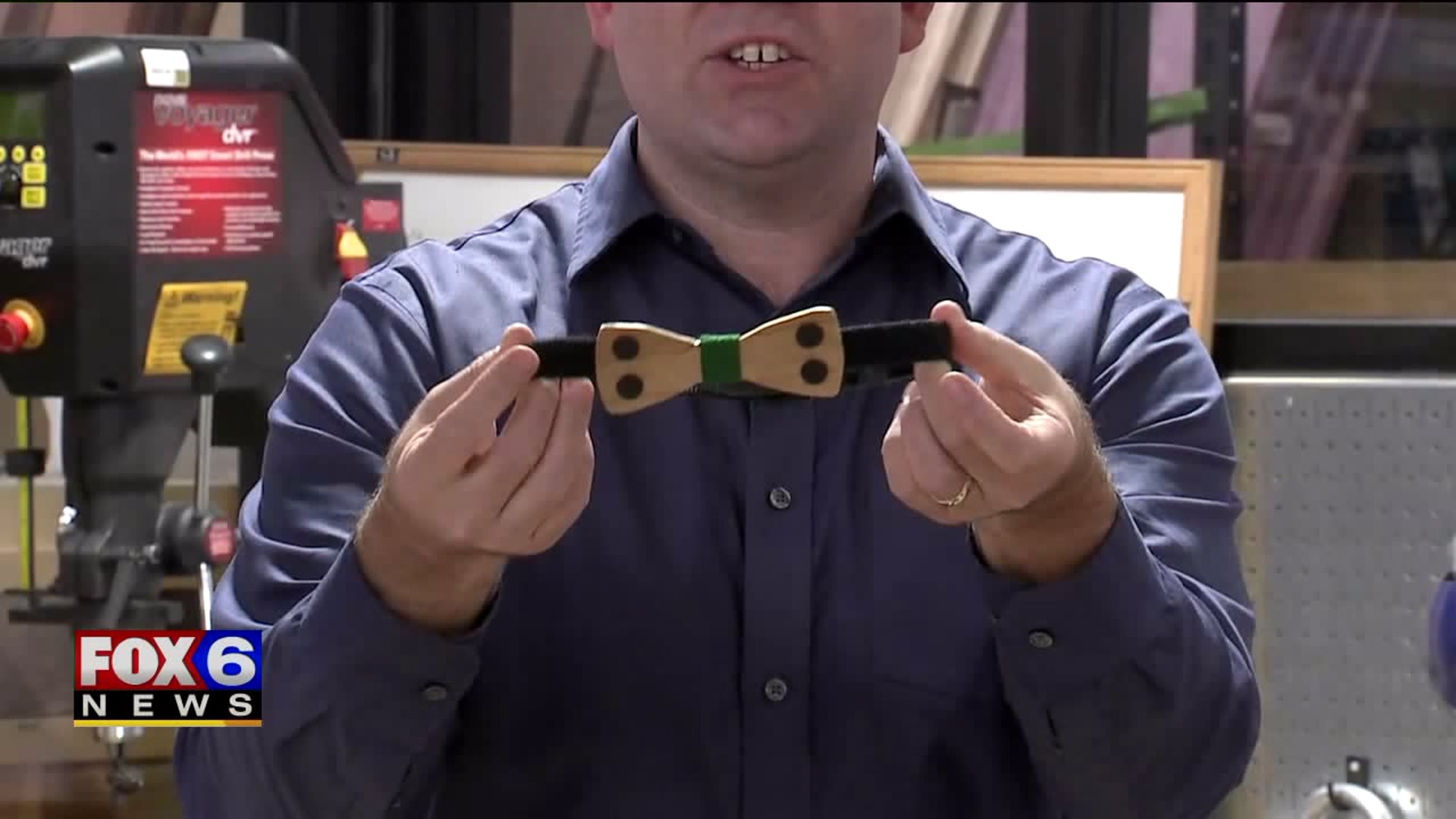 Making bow ties out of wood