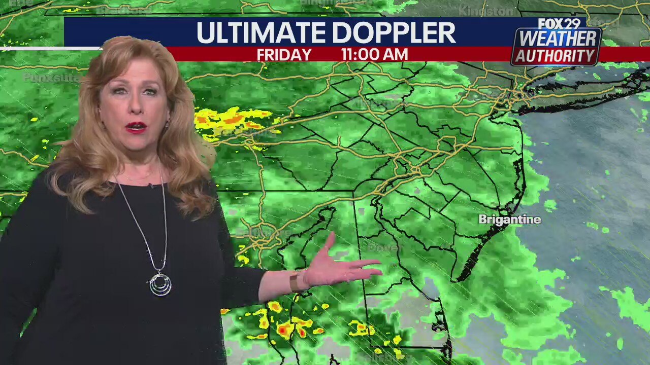 Weather Authority: Friday, 12 p.m. update