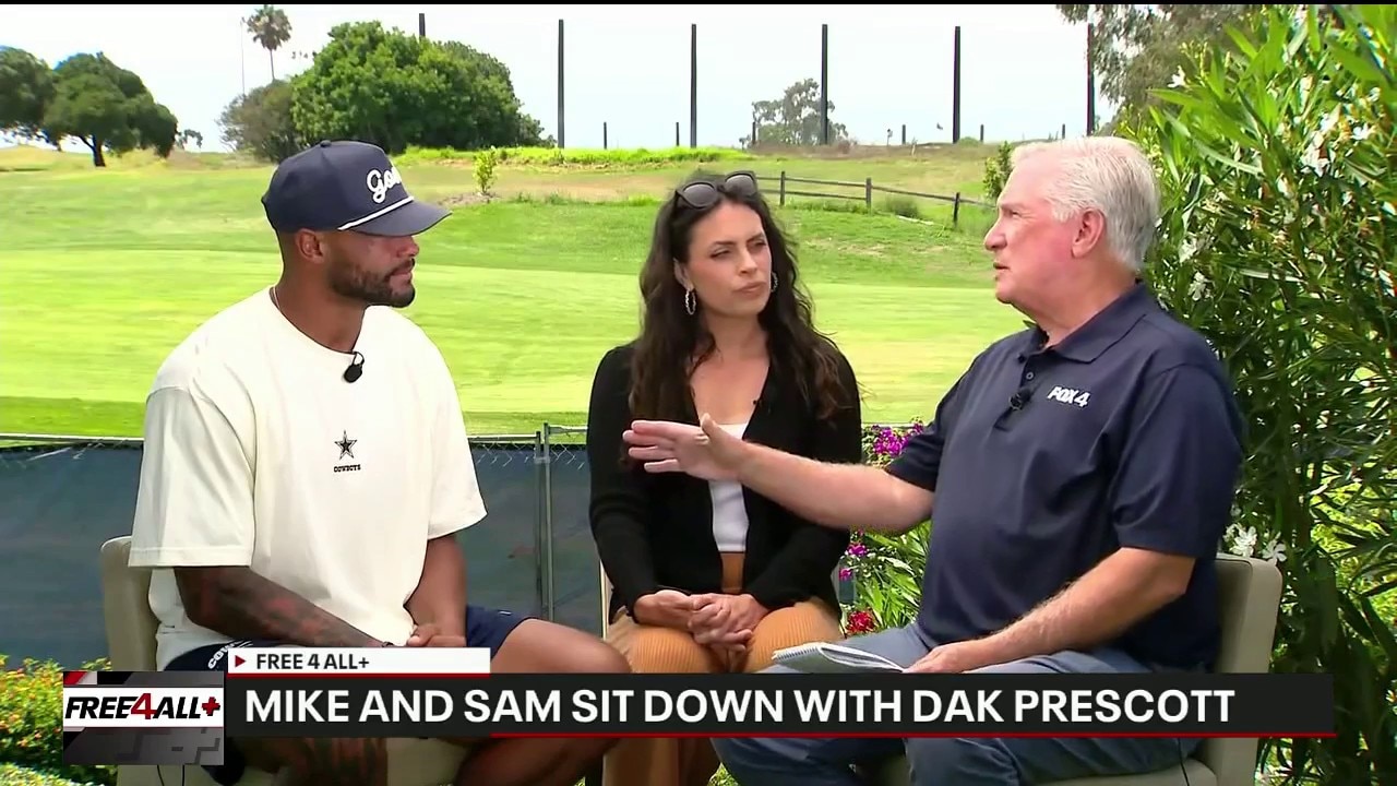 Dak Prescott sits down with FOX 4 | Free4All+